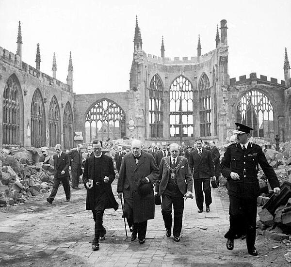 Churchill at the Cathedral