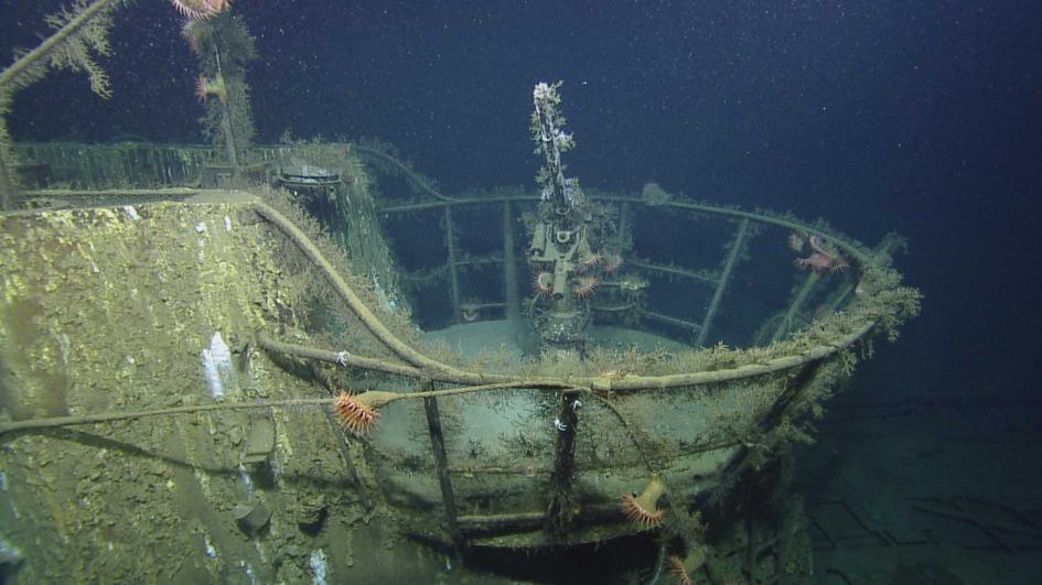 Wreck of a German U-boat