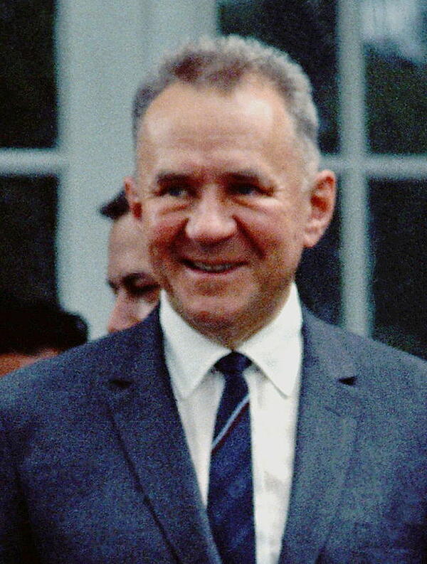 Soviet Premier Aleksei Kosygin