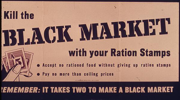 Kill the black market with ration stamps