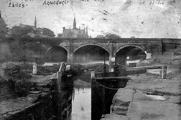 Bridgewater at Canal at Barton 1891