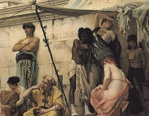 The Slave Market by Gustave Boulanger