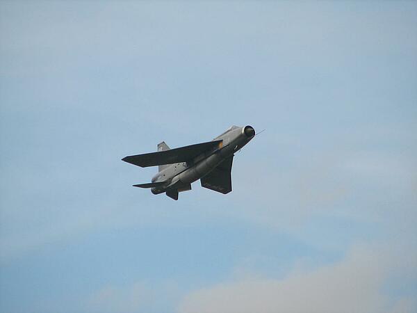 English Electric Lightning at the Ysterplaat Airshow, Cape Town