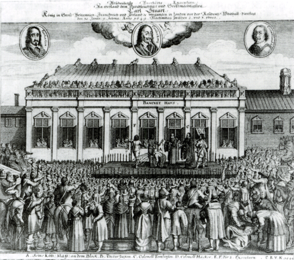 The execution of Charles I