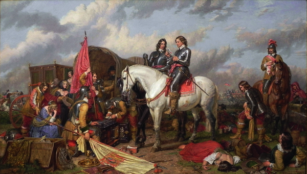 Charles Landseer, Cromwell in the Battle of Naseby, 1851