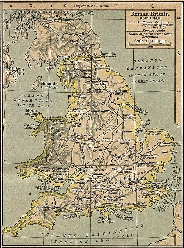 Map of Roman Britain