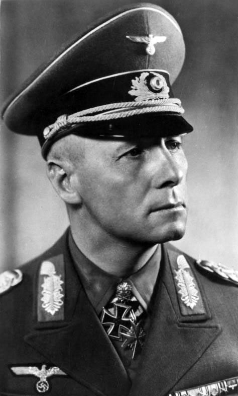 Erwin Rommel, the ‘Desert Fox’, a key figure during the war in North Africa