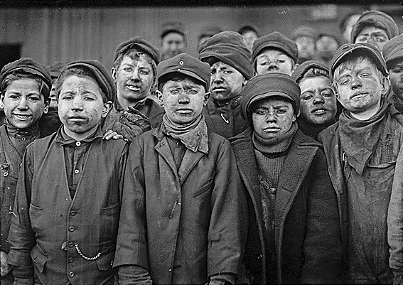 Children in the coal mines