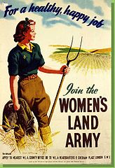 Women's Land Army Poster