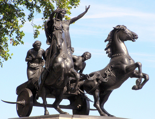 Boudica statue